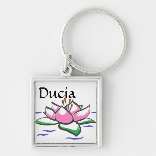 Porte-clés Chaîne de lis (Devant)