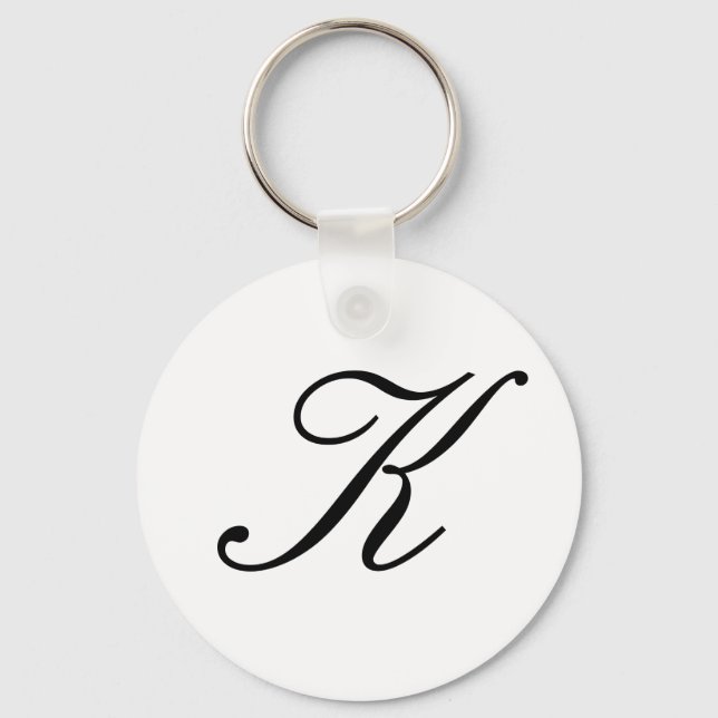 Porte-clés chaîne K (Recto)