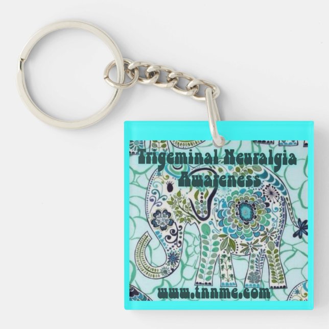 Porte-clés Chaîne principale d'éléphant de conscience de (Devant)