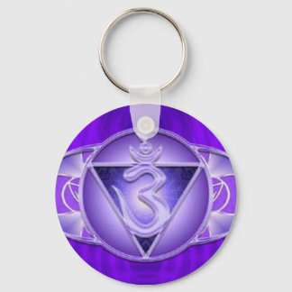 Porte-clés Chakra - Troisième oeil - Porte - clé