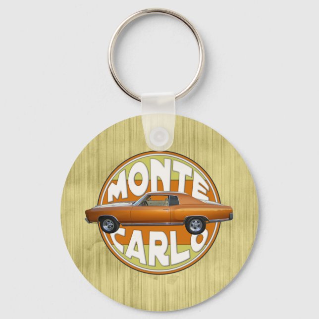 Porte-clés Chamelle de cuivre marron 1970 (Recto)