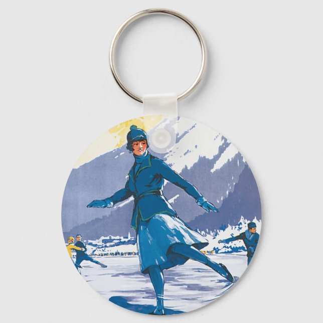 Porte-clés Chamonix-Mont-Blanc (Recto)