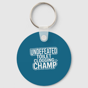Porte-clés Champion de bouchage de toilette invaincu