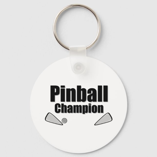 Porte-clés Champion de Pinball (Recto)