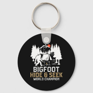 Porte-clés Champion du Monde de Cache-Cache de Bigfoot Drôle