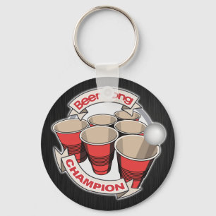 Porte-clés Champion personnalisable de puanteur de bière