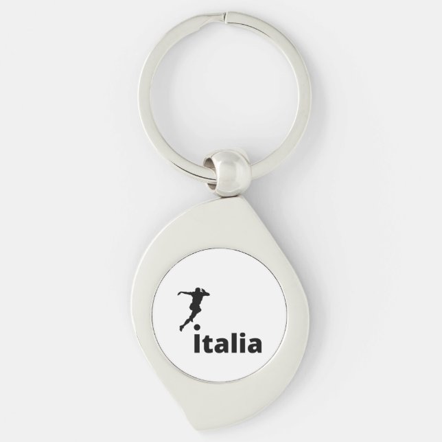 Porte-clés Championnat d'Europe d'Italie (Devant)