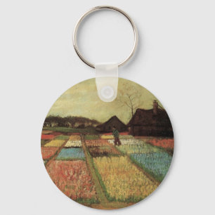 Porte-clés Champs de bulbes par Vincent van Gogh