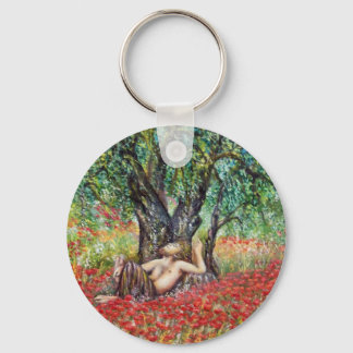 PORTE-CLÉS CHAMPS DE PAN, D'OLIVE ET DE POPPY