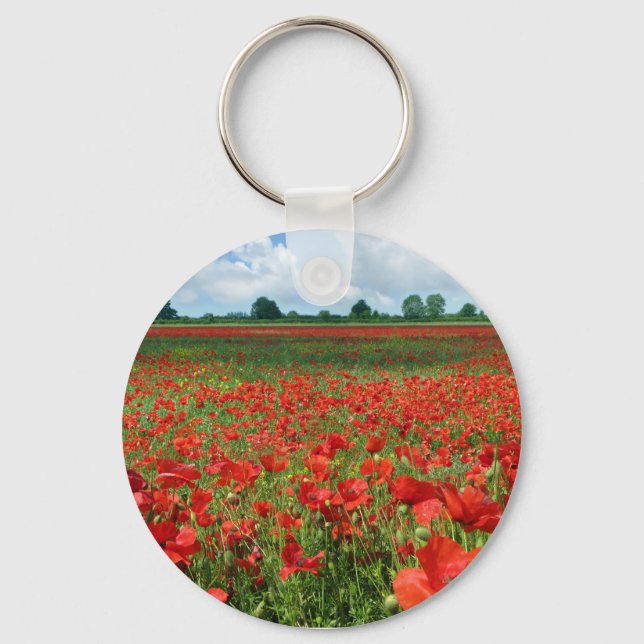 Porte-clés Champs de pavot (Recto)