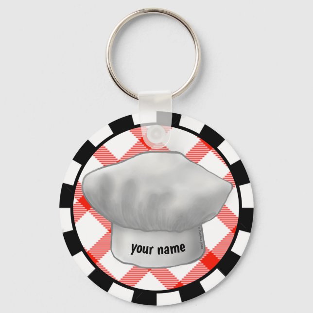 Porte-clés chapeau de chef (Recto)