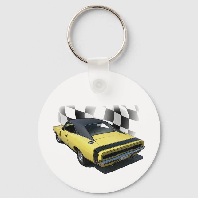 Porte-clés Chargeur 1970 Dodge R/T (Recto)