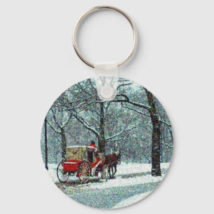 Porte-clés Chariot de Milou de Central Park