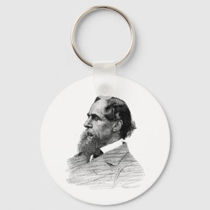 Porte-clés Charles Dickens Profile