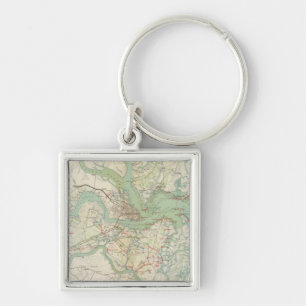 Porte-clés Charleston, défenses