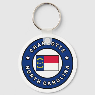 Porte-clés Charlotte la Caroline du Nord