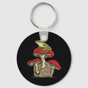 Porte-clés Charme Rétro Classique Cottagecore Grenouille Cham