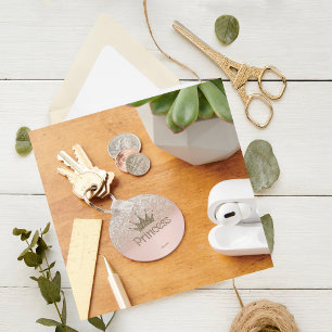 Porte-clés Charming Tiara, Princesse, Parties scintillant Bok