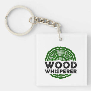 Porte-clés Charpentier - Whisperer en bois