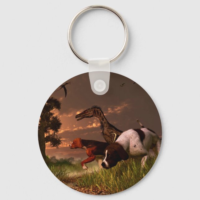 Porte-clés Chasse à l'âge de l'épissage génétique (Recto)