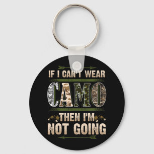 Porte-clés Chasse drôle Camouflage Chasseurs Buck Cerf Campag