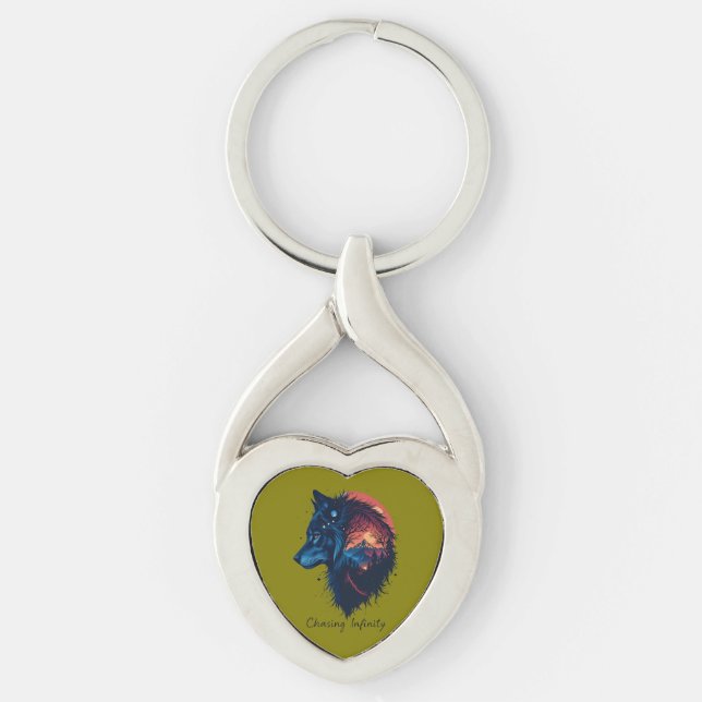 Porte-clés Chasser le porte - clé d'infini (Devant)