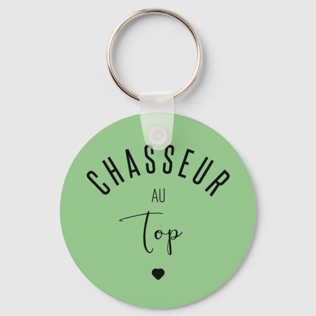 Porte-clés Chasseur au top (Recto)