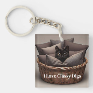 Porte-clés Chat classique