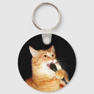 Porte-clés Chat de chant