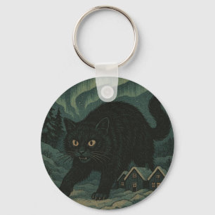 Porte-clés Chat de Noël islandais Yule 