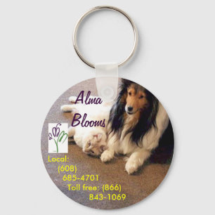 Porte-clés Chat et chien