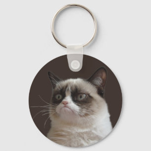 Porte-clés Chat grincheux - le porte - clé grincheux de