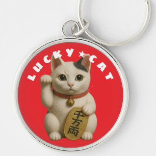Porte-clés Chat japonais Lucky Charm