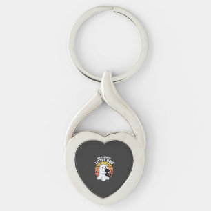 Porte-clés Chat Little Boo fantôme d'Halloween