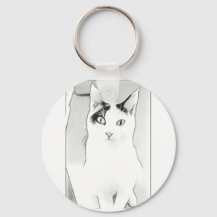 Porte-clés Chat Mignon