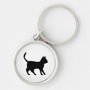 Porte-clés Chat noir