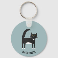 Chat noir et blanc Personnalisé
