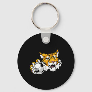 Porte-clés Chat sauvage Lynx Bobcat Cougar Football Byll Dess
