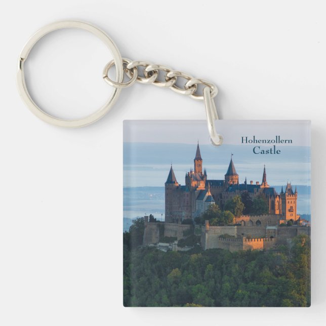 Porte-clés Château de Hohenzollern Hechingen Allemagne Porte  (Devant)