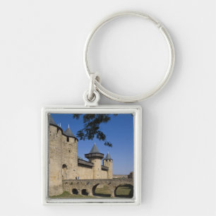 Porte-clés Château des Comtes, Carcassonne, Aude, Languedoc,