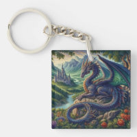 Château du Dragon médiéval coloré