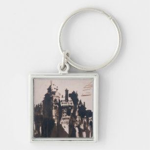 Porte-clés Château enrichi par deux ponts