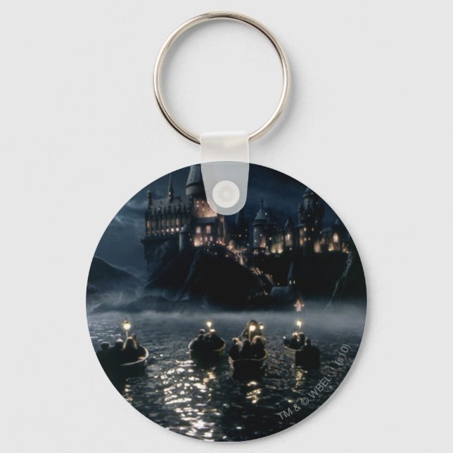 Porte-clés Château Harry Potter | Arrivée à Hogwarts (Recto)