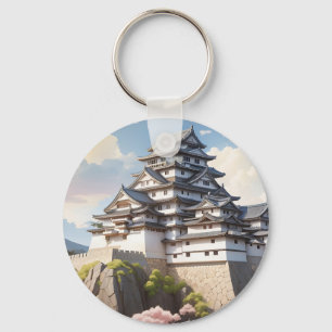 Porte-clés Château Himeji Forteresse Majestic Histoire japona
