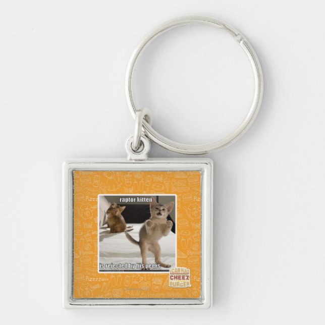 Porte-clés Chaton de Raptor (Devant)