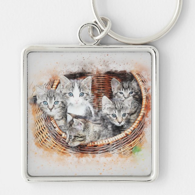 Porte-clés Chatons (Devant)