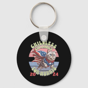 Porte-clés Chats Dames vintages Pour Enfants Pour Kamala Harr