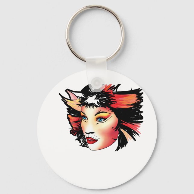 Porte-clés Chats la musique, Bombalurina (Recto)