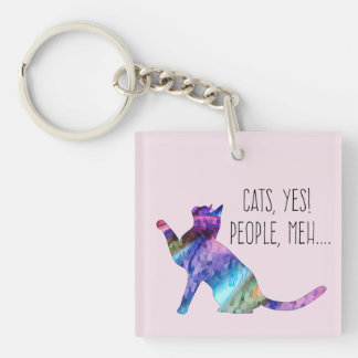 Porte-clés Chats, Oui Personnes, Bof...