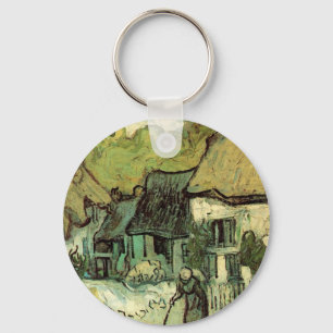 Porte-clés Chaumières à Jorgus par Vincent van Gogh